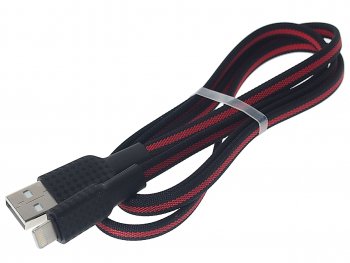 299 р. Кабель iPhone (5-) 1м HOCO HOCO x69 red  с доставкой в г. Пермь. Увеличить фотографию 1