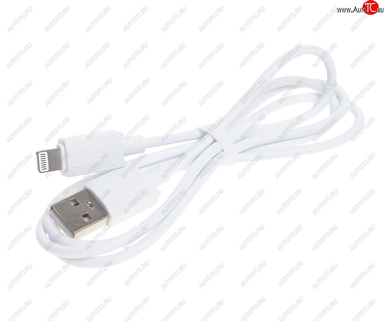 223 р. Кабель iPhone (5-) 1м HOCO HOCO x73 white HOCO x73 white  с доставкой в г. Пермь