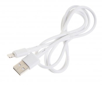 87 р. Кабель iPhone (5-) 1м HOCO HOCO x83 white  с доставкой в г. Пермь. Увеличить фотографию 1