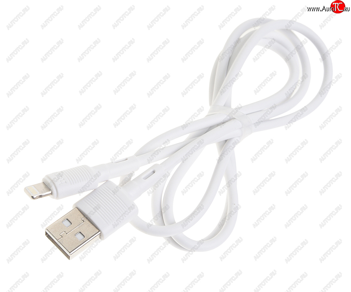 87 р. Кабель iPhone (5-) 1м HOCO HOCO x83 white  с доставкой в г. Пермь