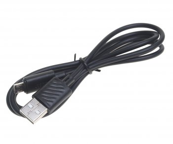 61 р. Кабель micro USB 1м HOCO HOCO x88 black  с доставкой в г. Пермь. Увеличить фотографию 1