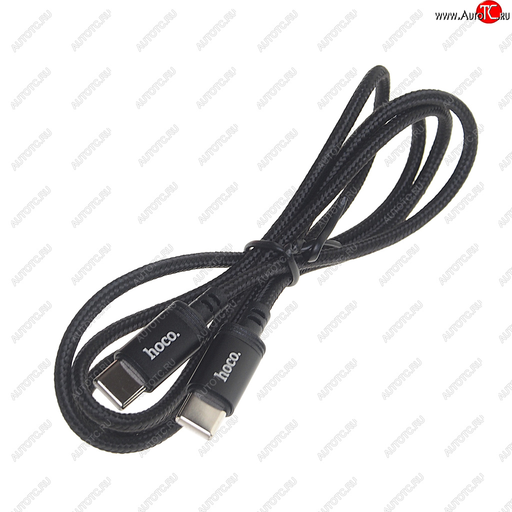282 р. Кабель USB Type C-USB Type C 1м HOCO HOCO x89 wind black  с доставкой в г. Пермь