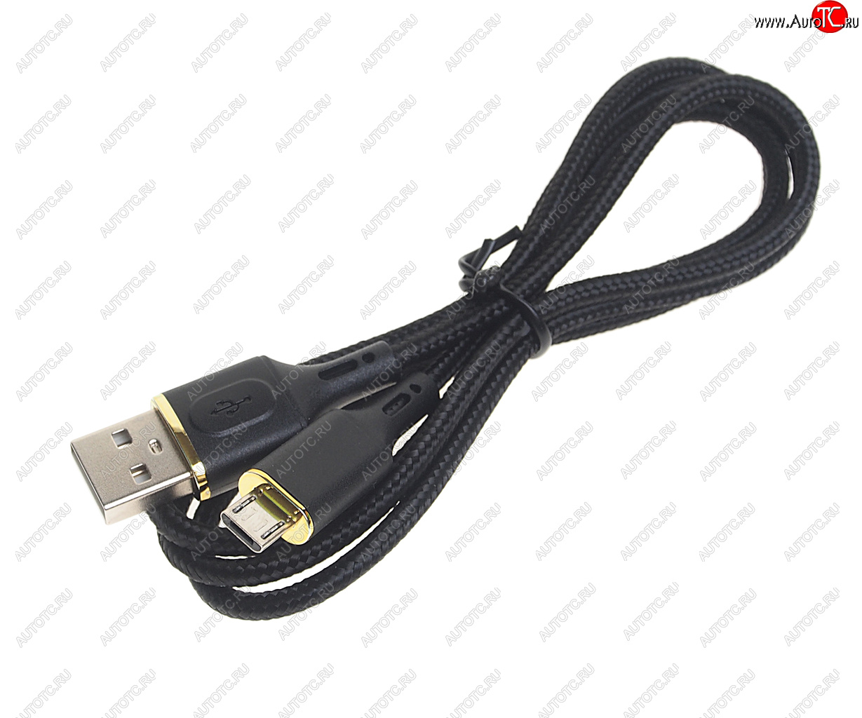 299 р. Кабель micro USB 1м HOCO HOCO x95 black  с доставкой в г. Пермь