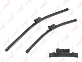 1 189 р. Щетка стеклоочистителя VW Jetta (11-13) 600475мм бескаркасная комплект LYNX LYNX xf6048b  с доставкой в г. Пермь. Увеличить фотографию 1
