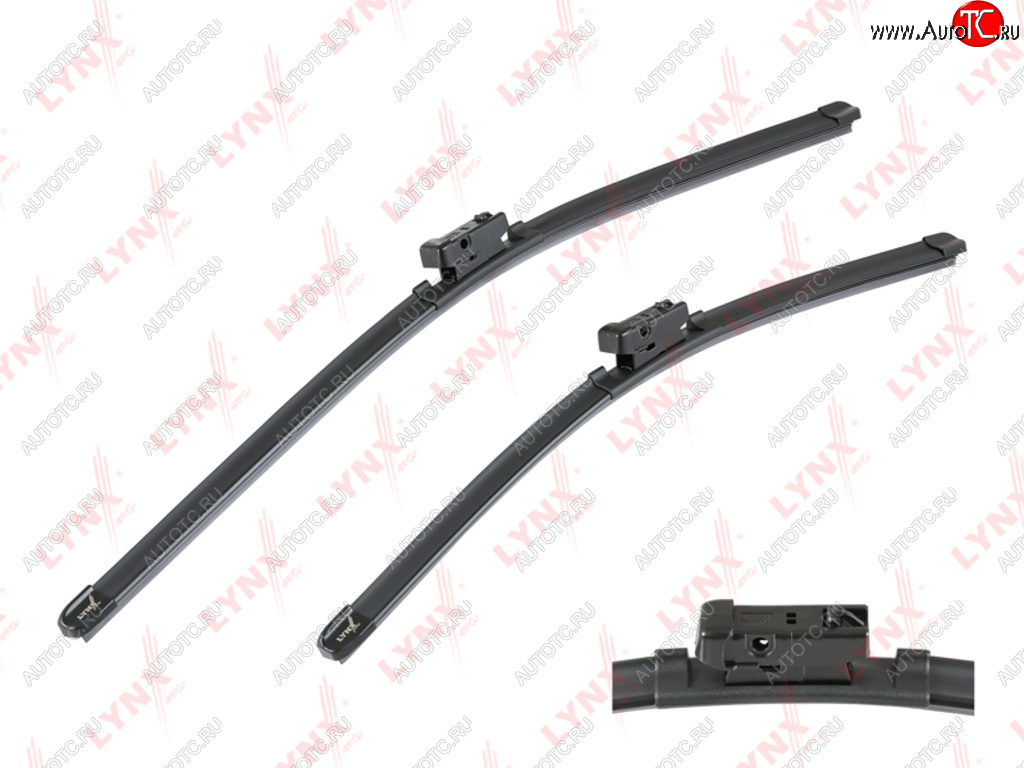 1 189 р. Щетка стеклоочистителя VW Jetta (11-13) 600475мм бескаркасная комплект LYNX LYNX xf6048b  с доставкой в г. Пермь