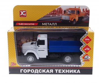 1 139 р. Модель автомобиля ЗИЛ-4331 (бортовой) металлическая NO NAME xg 877-a94b  с доставкой в г. Пермь. Увеличить фотографию 2