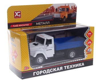 1 139 р. Модель автомобиля ЗИЛ-4331 (бортовой) металлическая NO NAME xg 877-a94b  с доставкой в г. Пермь. Увеличить фотографию 1