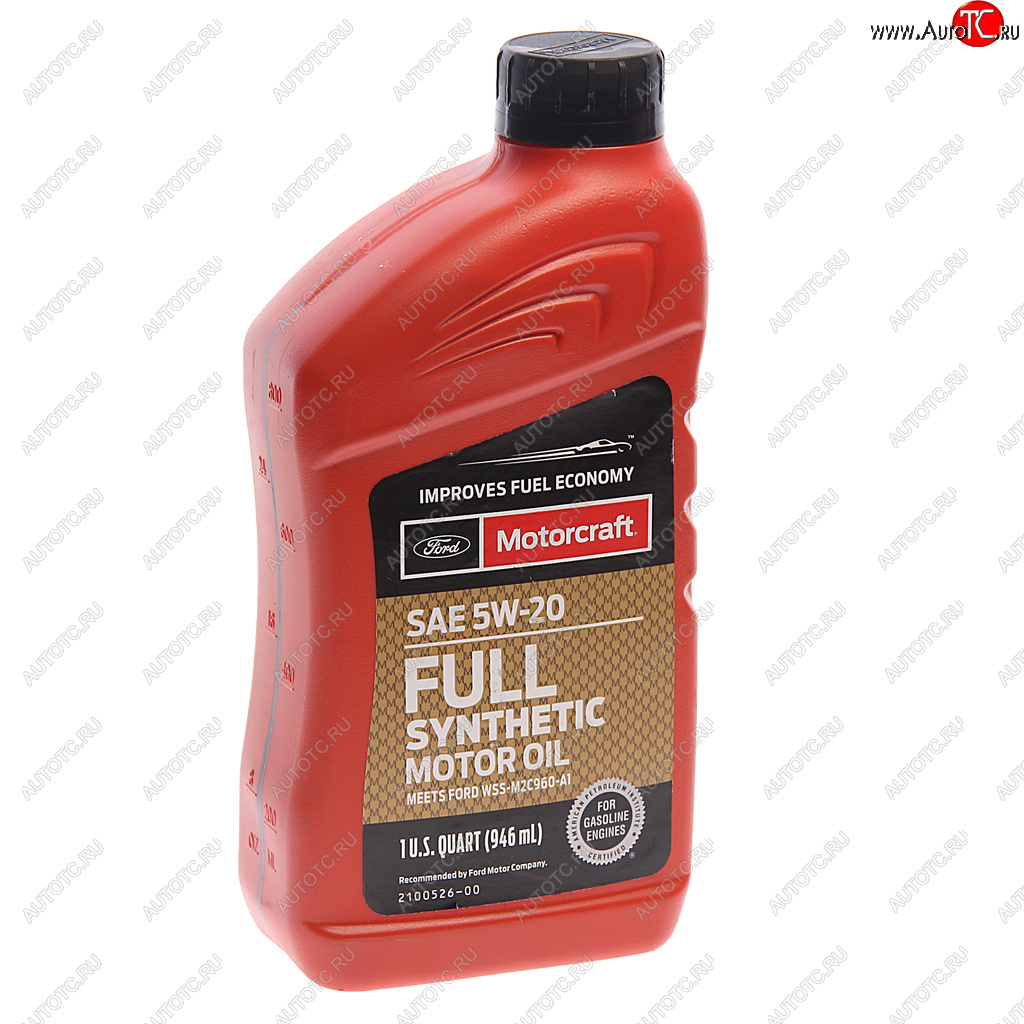 1 599 р. Масло моторное FORD 5W20 синт.0.946л OE MOTORCRAFT MOTORCRAFT xo5w20q1fs  с доставкой в г. Пермь
