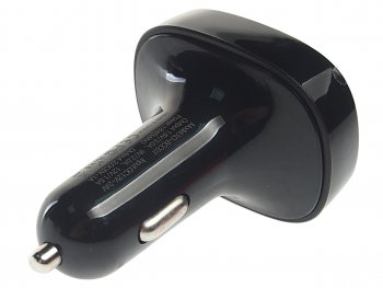 1 049 р. Устройство зарядное в прикуриватель с трансмиттером (bluetooth,hands free) черное XO XO xo-bcc03 black  с доставкой в г. Пермь. Увеличить фотографию 2