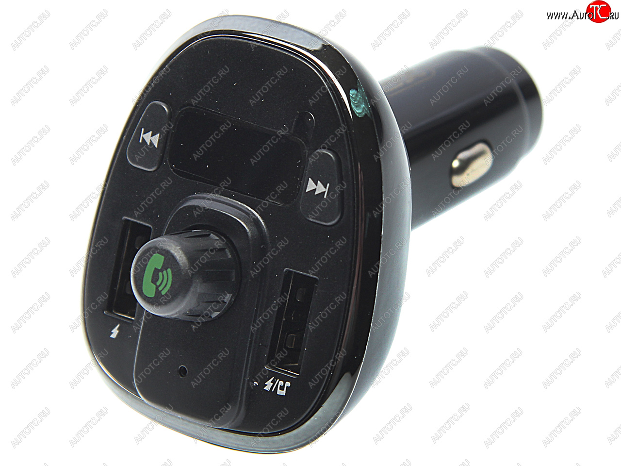 1 129 р. Устройство зарядное в прикуриватель с трансмиттером (bluetooth,hands free) черное XO XO xo-bcc05 black  с доставкой в г. Пермь