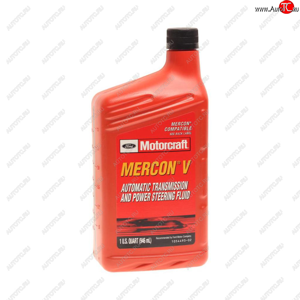 1 289 р. Масло трансмиссионное ATF для АКПП MERCON V FORD синтетика 0.946л (WSSM2C919E) MOTORCRAFT FORD xt-5-qmc  с доставкой в г. Пермь