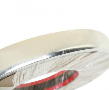 157 р. Молдинг самоклеющийся 30мм серебряный 1м NO NAME yh-130 (jl-130) silver  с доставкой в г. Пермь. Увеличить фотографию 2