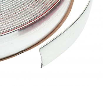 181 р. Молдинг самоклеющийся 35мм серебряный 1м NO NAME yh-135 (jl-135) silver  с доставкой в г. Пермь. Увеличить фотографию 2