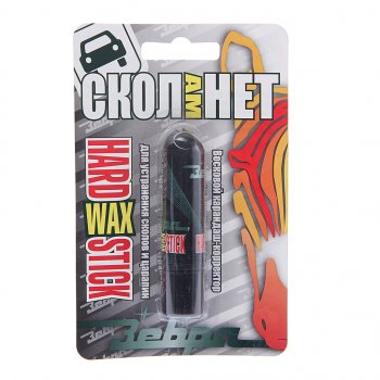 104 р. Карандаш восковой белый блистер HardWAX Stick ЗЕБРА ЗЕБРА z-1426  с доставкой в г. Пермь. Увеличить фотографию 1