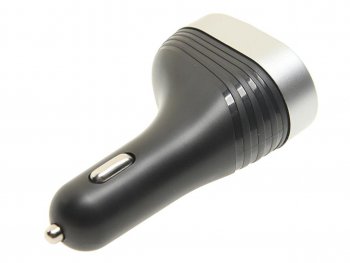 489 р. Разветвитель прикуривателя 1-но гнездовой 12-24V 2USB 3.1A с дисплеем HOCO HOCO z29  с доставкой в г. Пермь. Увеличить фотографию 2