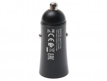 579 р. Устройство зарядное в прикуриватель 2USB 12V HOCO HOCO z30а black HOCO z30а black  с доставкой в г. Пермь. Увеличить фотографию 2