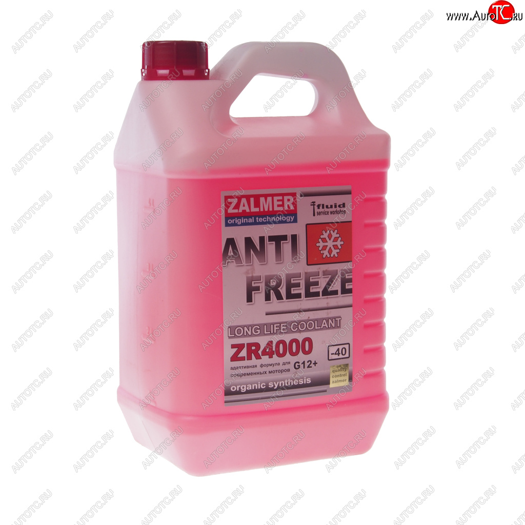 1 199 р. Антифриз красный -40C ZR4000 LLC G12 5кг ZALMER ZALMER zr40r005  с доставкой в г. Пермь