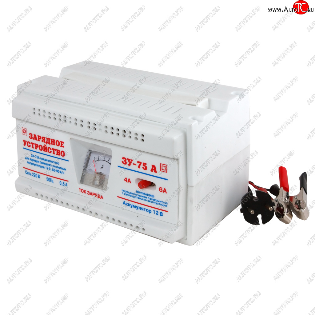 3 699 р. Устройство зарядное 12V 6A 90Ач 220V (автомат) НИКА АНТАС НИКА АНТАС зу-75а  с доставкой в г. Пермь