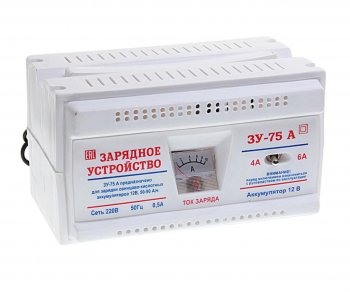 3 799 р. Устройство зарядное 12V 10A 90Ач 220V (автомат) НИКА АНТАС НИКА АНТАС зу-75а1  с доставкой в г. Пермь. Увеличить фотографию 2