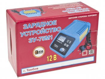 3 799 р. Устройство зарядное 12V 10А 220V (ручной) ТАМБОВ ИП ШМЕЛЬКОВ зу-75м1  с доставкой в г. Пермь. Увеличить фотографию 2