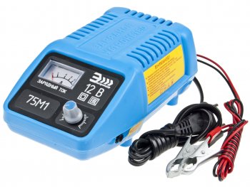 3 799 р. Устройство зарядное 12V 10А 220V (ручной) ТАМБОВ ИП ШМЕЛЬКОВ зу-75м1  с доставкой в г. Пермь. Увеличить фотографию 1