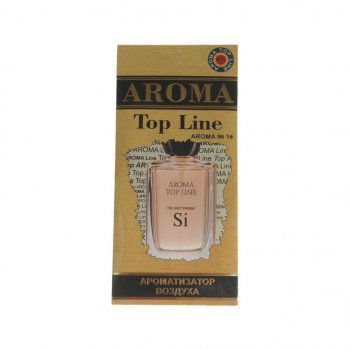 Ароматизатор подвесной пластина (№16 Armani Si) TOP LINE TOP LINE №16 armani si
