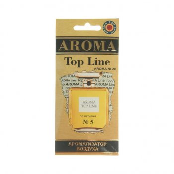 Ароматизатор подвесной пластина (№20 Chanel №5) TOP LINE TOP LINE №20 chanel №5