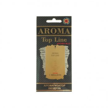 Ароматизатор подвесной пластина (№21 Paco Rabanne One Million) TOP LINE TOP LINE №21 paco rabanne one million