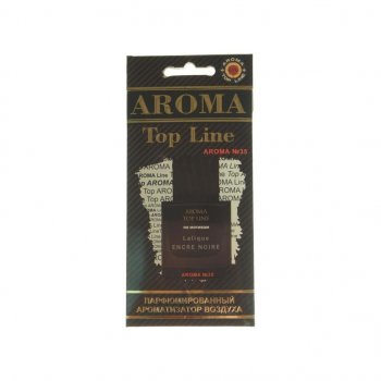 Ароматизатор подвесной пластина (№35 Lalique Encre Noire) TOP LINE TOP LINE №35 lalique encre noire