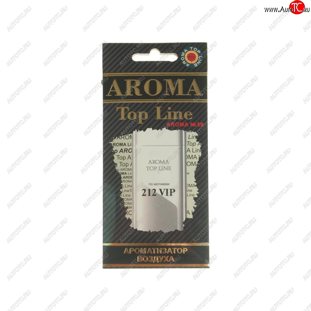 209 р. Ароматизатор подвесной пластина (№39 Carolina Herrera 212) TOP LINE TOP LINE №39 carolina herrera 212  с доставкой в г. Пермь