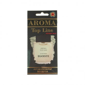 Ароматизатор подвесной пластина (№41 Chanel Egoiste) TOP LINE TOP LINE №41 chanel egoiste