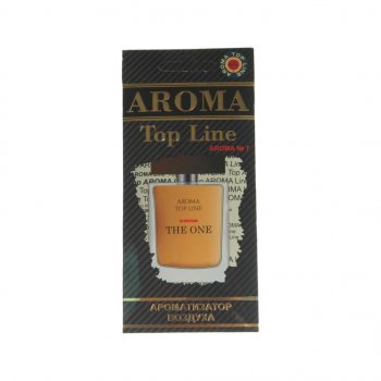 Ароматизатор подвесной пластина (№7 The One) TOP LINE TOP LINE №7 the one