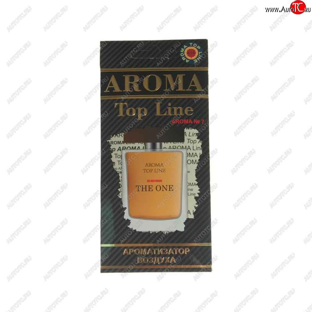 209 р. Ароматизатор подвесной пластина (№7 The One) TOP LINE TOP LINE №7 the one  с доставкой в г. Пермь