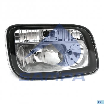 Фара MERCEDES Actros MP2,MP3 правая (с корректором) SAMPA SAMPA 201.108