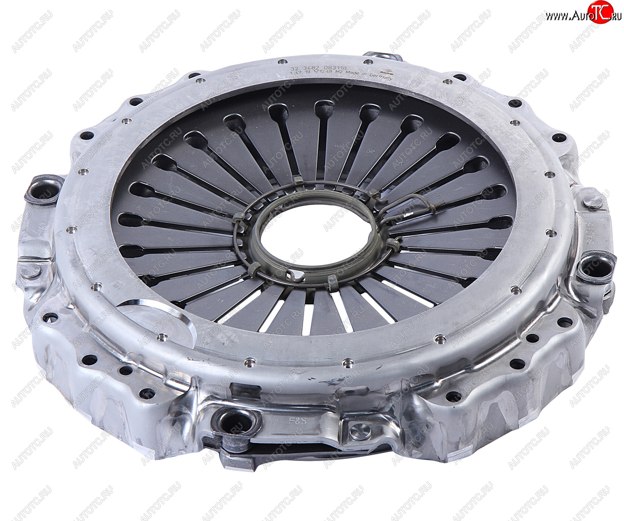 66 999 р. Корзина сцепления КАМАЗ-ЕВРО-2 (КПП-154;КПП-ZF-16S151) MFZ-430 SACHS SACHS 3482083118  с доставкой в г. Пермь