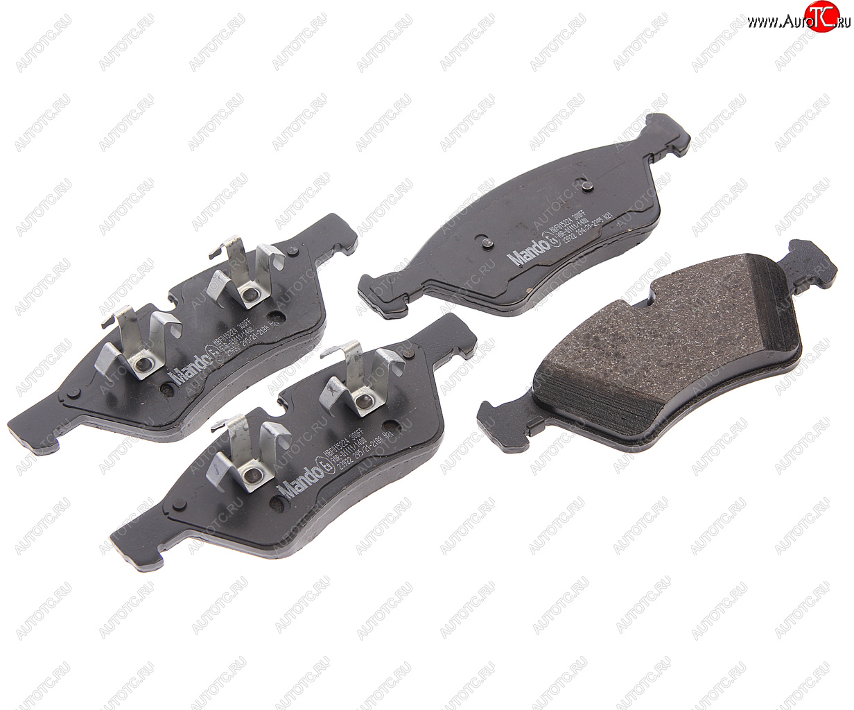 2 299 р. Колодки тормозные MERCEDES W164 (ML),X164 (GL),W211,W251 (04-) передние (4шт.) MANDO MANDO mbf015224 MANDO mbf015224  с доставкой в г. Пермь