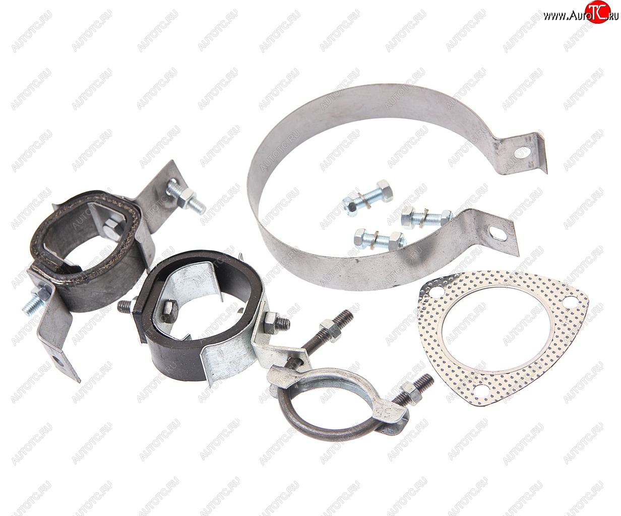 899 р. Ремкомплект УАЗ-3741 с дв.ЗМЗ-409 крепления резонатора METALPART METALPART mp-n-012-11  с доставкой в г. Пермь