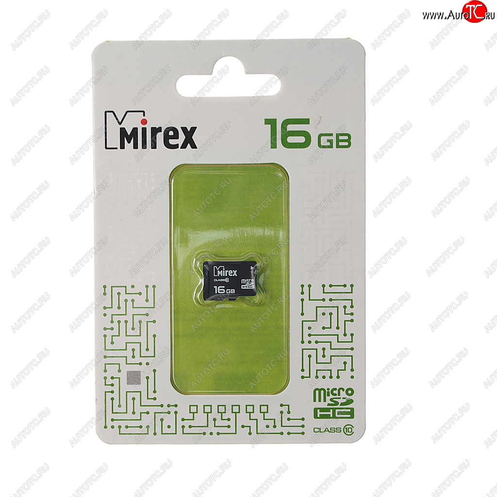 369 р. Карта памяти 16GB MicroSD class 10 MIREX MIREX 13612-mc10sd16  с доставкой в г. Пермь