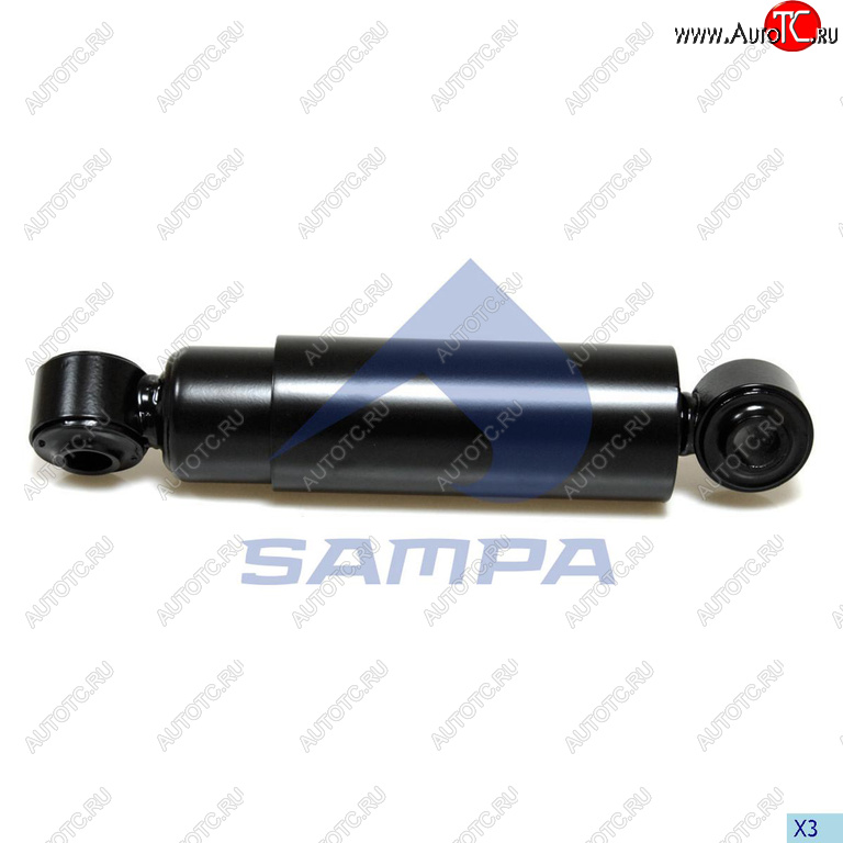 3 299 р. Амортизатор BPW ROR SAF FRUEHAUF SCHMITZ полуприцепа, прицепа (331495 24х55 24х55 ОО) SAMPA SAMPA 070.225-01  с доставкой в г. Пермь