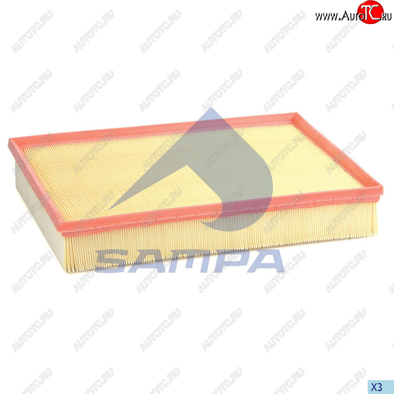 989 р. Фильтр воздушный MERCEDES Sprinter (906) (2.2D) VW Crafter (2.5D3.0D3.5D) SAMPA SAMPA 202.333-01  с доставкой в г. Пермь
