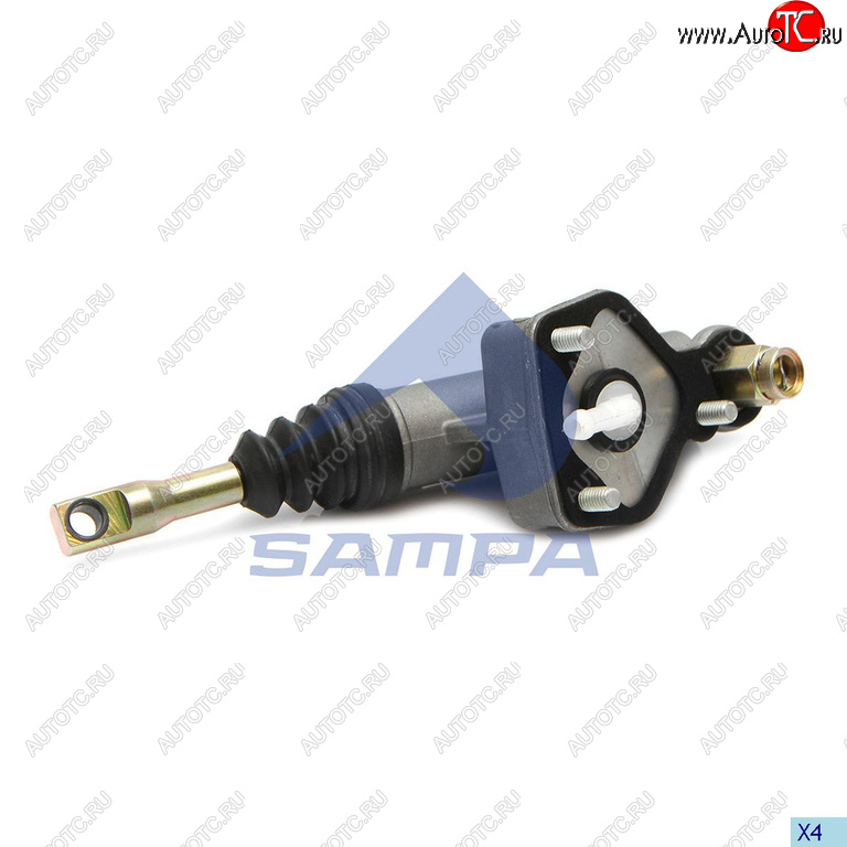 4 899 р. Цилиндр сцепления главный SCANIA P,R,T series SAMPA SAMPA 096.476  с доставкой в г. Пермь