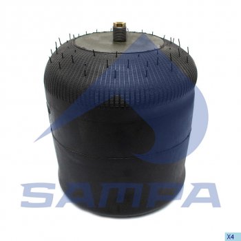 5 899 р. Пневморессора MERCEDES ROR (металлический стакан) SAMPA SAMPA sp554737-k21  с доставкой в г. Пермь. Увеличить фотографию 1