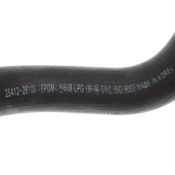 819 р. Патрубок HYUNDAI Santa Fe (00-) (2.7) радиатора нижний GEUN YOUNG GEUN YOUNG 25412-26100  с доставкой в г. Пермь. Увеличить фотографию 3