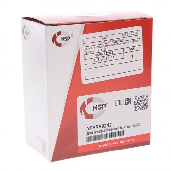 2 699 р. Датчик кислорода ЛАДА Vesta,X-Ray RENAULT Sandero NISSAN Terrano (14-) NSP NSP nsprs92n2  с доставкой в г. Пермь. Увеличить фотографию 2