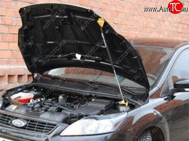 2 049 р. Упор капота Ford Focus II (2008-2011) ТехноМастер ТехноМастер 8231.6700.04  с доставкой в г. Пермь