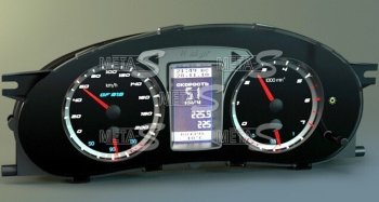 59 999 р. Электронная комбинация Lada Priora GAMMA GF-819 (стрелочная) Ferrum gf819  с доставкой в г. Пермь. Увеличить фотографию 1