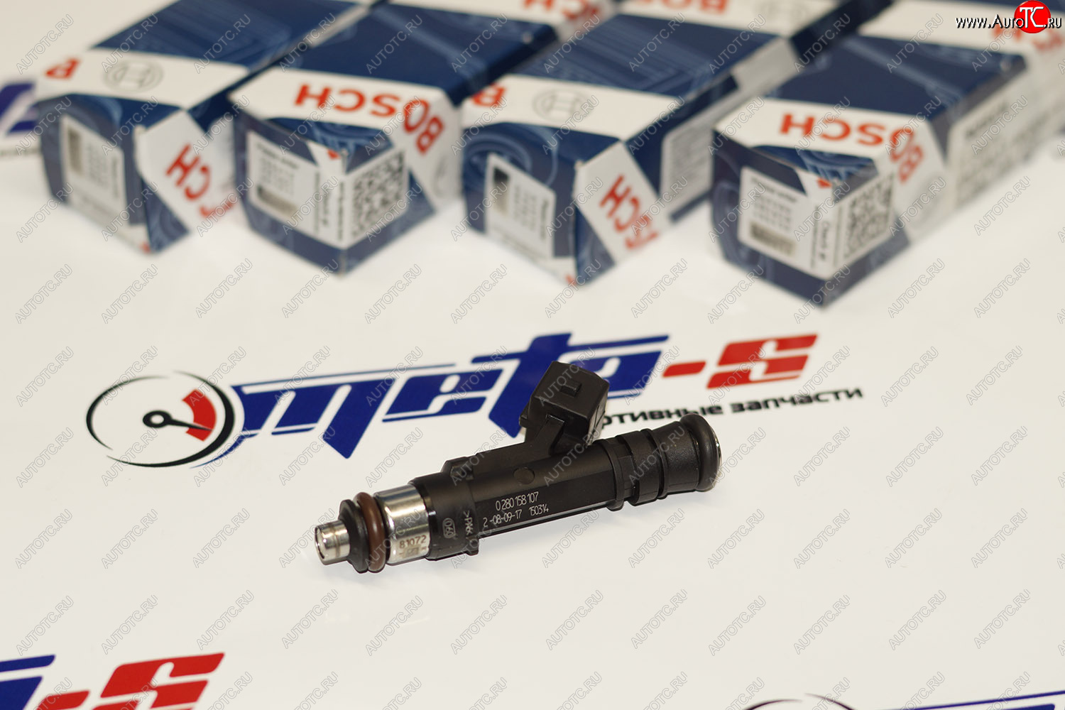 8 749 р. Форсунки топливные 192cc Bosch 0 280 158 107 (4 шт. оригинал) Волга BOSCH 280158107  с доставкой в г. Пермь