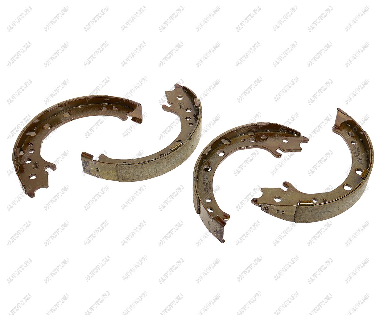 3 899 р. Колодки тормозные задние барабанные (4шт.) NIBK Honda CR-V RE1,RE2,RE3,RE4,RE5,RE7 дорестайлинг (2007-2010)  с доставкой в г. Пермь