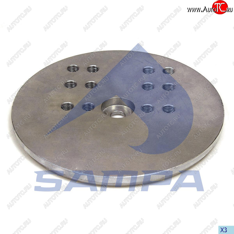 3 699 р. Плита BPW стакана пневморессоры (250х20мм для 881MB,4881MB) SAMPA SAMPA 105.286  с доставкой в г. Пермь