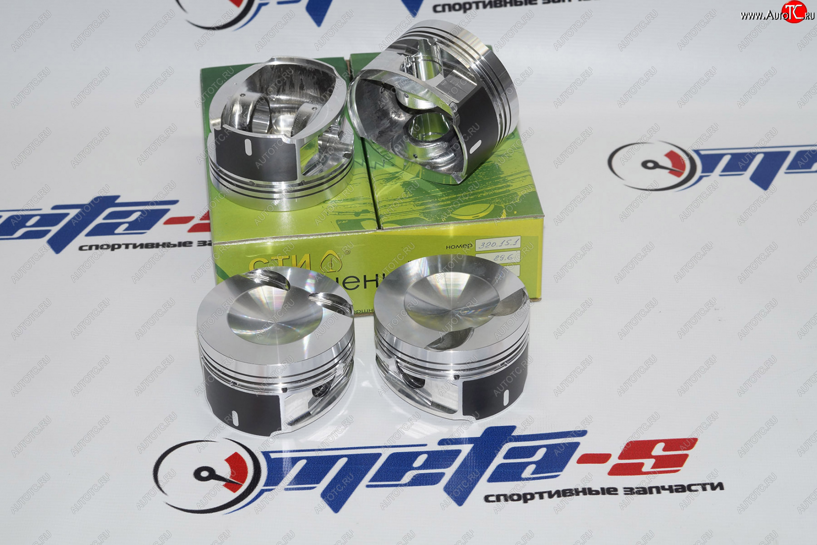 17 999 р. Поршни СТИ 320.15.1 (VolksWagen, CHHС, 2.0TSI, 83,0, палец 2351 мм, кольца 1,21,52,0) СТИ 320.15.1  с доставкой в г. Пермь